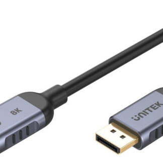 DisplayPort kábel Unitek 1.4 8k 60hz, 4k 240hz, HD, 1,5 m