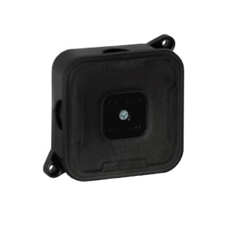 Inštalačná krabica nadomietková prázdna 4 vstupov Viplast VP-2 Čierna IP44 85x85x35mm 027-05