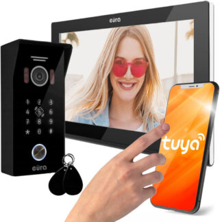 Videovrátnik Eura VDP-99C5 čierny, WIFI, RFID, Tuya