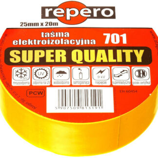Páska Izolačná Repero 701 Žltá 19MMX20M