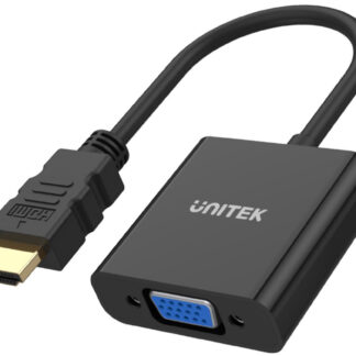 Adaptér Unitek Y-6333 HDMI na VGA + audio