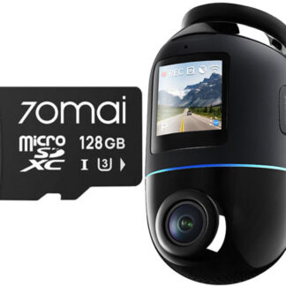 Videorekordér 70mai X800 Omni 4K/GPS/WIFI čierny + karta SD 70mai 128GB