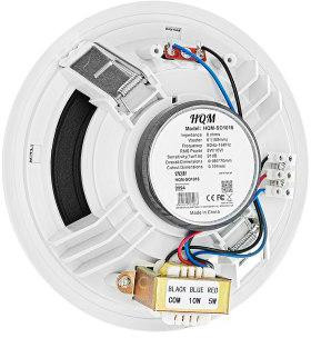 Reproduktor stropný HQM-SO1016 10W 100V Biely