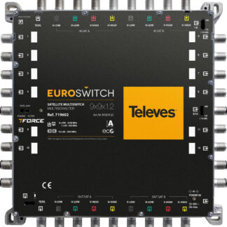 Multiswitch Televes Euroswitch 9x9x12 ref. 719602
