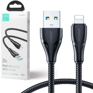 Kábel USB-A / Lightning Joyroom S-UL012A11 120cm 2.4A v oplocie čierny
