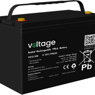Akumulátor AGM Voltage 12V 100Ah VE12-100 (Životnosť 6-9 lat)
