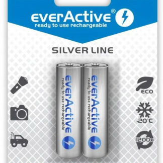 Akumulátory R6 / AA Ni-MH everActive 2000mAh (box 2 ks)