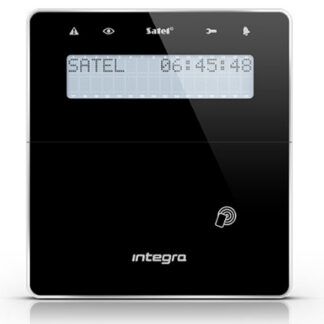 SATEL Ovládací panel INT-KWRL2-B Bezdrôtový Čierny